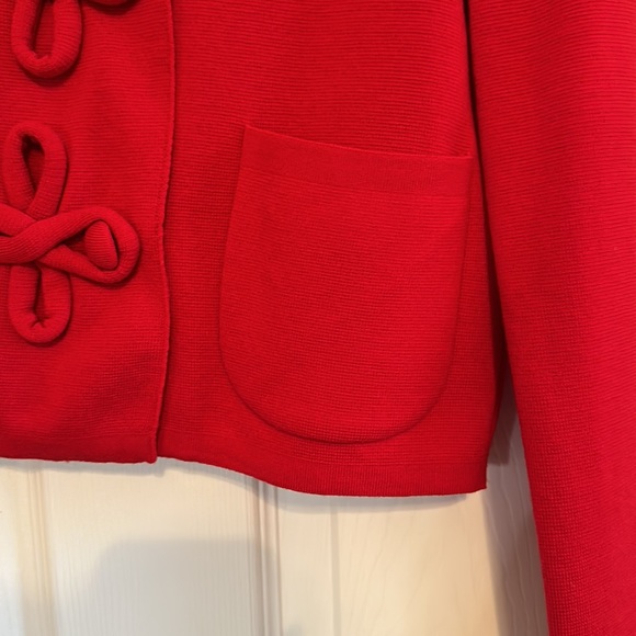 Moschino Cheap and Chic Red Virgin Wool Blazer - Picture 4 of 8
